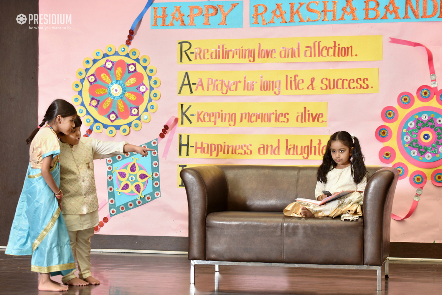 Presidium Rajnagar, PRESIDIANS WEAVE THE ESSENCE OF RAKHI WITH HEARTFELT JOY